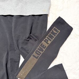 Victoria's Secret PINK Bling Foldover Leggings